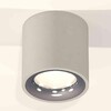 Миниатюра фото комплект накладного светильника ambrella light techno spot xs7533022 sgr/psl серый песок/серебро полированное (c7533, n7012) | 220svet.ru