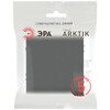 Миниатюра фото выключатель эра arktik 16-1101-06 10ах-250в графит б0070319 | 220svet.ru