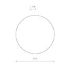 Миниатюра фото настенный светильник nowodvorski ring led l black 7636 | 220svet.ru
