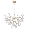 Миниатюра фото подвесная люстра crystal lux evita sp63 gold/transparent | 220svet.ru