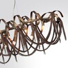 Миниатюра фото подвесная люстра odeon light chainy 5066/10 античная бронза | 220svet.ru