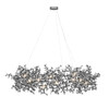 Миниатюра фото подвесная люстра loft it spark 10101/800 chrome | 220svet.ru