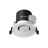 Миниатюра фото встраиваемый светильник maytoni focus led mini dl127-8w3k-w | 220svet.ru
