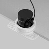 Миниатюра фото встраиваемый светильник maytoni focus led mini dl127-8w3k-trs-b | 220svet.ru