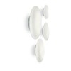 Миниатюра фото потолочный светильник ideal lux smarties pl1 d33 bianco | 220svet.ru