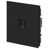 Миниатюра фото розетка эра arktik 16-3114-05 hdmi антрацит б0070508 | 220svet.ru
