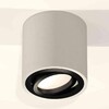 Миниатюра фото комплект накладного светильника ambrella light techno spot xs7533002 sgr/pbk серый песок/черный полированный (c7533, n7002) | 220svet.ru