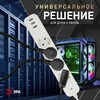 Миниатюра фото сетевой фильтр эра usf-4es-3m-3xusba-w с базовой защитой с заземлением с выключателем 4 розетки+3xusba 3,1a 3м 10а белый б0059569 | 220svet.ru