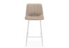 Миниатюра фото барный стул woodville дани мини бежевый / белый 632314 | 220svet.ru