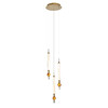 Миниатюра фото подвесной светодиодный светильник delight collection od2503-3 gold | 220svet.ru