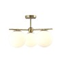 Миниатюра фото подвесная люстра crystal lux feliz sp-pl3 bronze/white | 220svet.ru