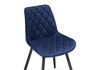 Миниатюра фото стул woodville баодин б/к синий / черный 517116 | 220svet.ru