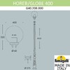 Миниатюра фото парковый фонарь fumagalli horeb/globe 400 g40.208.000.aye27 | 220svet.ru
