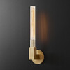 Миниатюра фото настенный светильник cannele 1 brass | 220svet.ru