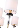 Миниатюра фото потолочная люстра на штанге st luce веритас sl1404.303.06 | 220svet.ru