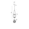 Миниатюра фото подвесной светильник vele luce vl4266p23 | 220svet.ru