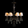 Миниатюра фото подвесная люстра loft it grace 10203/8 black | 220svet.ru