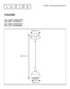 Миниатюра фото подвесной светильник lucide 09434/01/31 | 220svet.ru