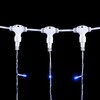 Миниатюра фото гирлянда занавес 1 x 6 м синий 220в, 600 led, провод прозрачный пвх, ip54 ltc pcl601-10-2b | 220svet.ru