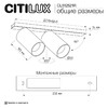 Миниатюра фото спот поворотный двойной citilux axel cl512521r | 220svet.ru