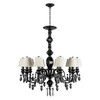 Миниатюра фото подвесная люстра loft it grace 10203/10 black | 220svet.ru