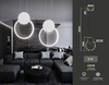 Миниатюра фото подвесной светодиодный светильник ambrella light comfort line fl5251 | 220svet.ru