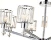 Миниатюра фото подвесная люстра escada premium line 691/8s (chrome) | 220svet.ru