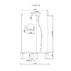Миниатюра фото подвесная люстра moderli sofina v11787-6p | 220svet.ru