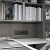 Миниатюра фото розетка с заземлением и шторками werkel hammer черные w1271108 | 220svet.ru