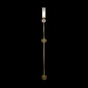 Миниатюра фото бра crystal lux simply ap1.2 brass | 220svet.ru
