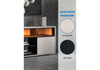 Миниатюра фото тв-тумба woodville чезаре c подсветкой кашемир / черный 698134 | 220svet.ru