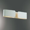 Миниатюра фото настенный светильник ideal lux clip ap2 small bianco | 220svet.ru