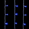 Миниатюра фото гирлянда занавес 1 x 6 м синий 220в, 600 led, провод прозрачный пвх, ip54 ltc pcl601-10-2b | 220svet.ru