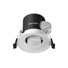 Миниатюра фото встраиваемый светильник maytoni focus led mini dl127-8w4k-w | 220svet.ru