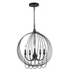 Миниатюра фото подвесная люстра toplight dina tl1185h-05bk | 220svet.ru