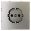 Миниатюра фото розетка встраиваемая с заземлением 16а voltum s70 vls040104 (шелк) | 220svet.ru