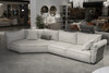 Миниатюра фото диван модульный угловой левый garda decor eliote | 220svet.ru