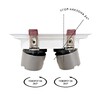 Миниатюра фото встраиваемый светодиодный светильник wertmark dorsum wtd.o21.000.30.20 | 220svet.ru