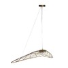 Миниатюра фото подвесной светильник loft it tressage 10127/590 gold | 220svet.ru