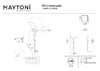 Миниатюра фото ландшафтный светильник maytoni ares o309fl-l18b3k | 220svet.ru