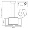 Миниатюра фото подвесная люстра lightstar simple light 811 811152 | 220svet.ru