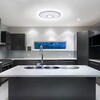 Миниатюра фото потолочный светильник с пультом ду citilux старлайт cl70340r | 220svet.ru