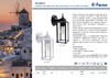 Миниатюра фото уличный настенный светильник feron санторини pl201 11601 | 220svet.ru
