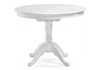 Миниатюра фото стол деревянный арзон белый | 220svet.ru