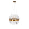 Миниатюра фото подвесная светодиодная люстра lumina deco ringletti ldp 8017-400 md | 220svet.ru