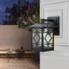 Миниатюра фото уличный настенный светильник voltega domi vgl7219wl-01b7 | 220svet.ru
