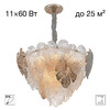 Миниатюра фото подвесная люстра citilux dryad cl305150 | 220svet.ru