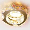 Миниатюра фото встраиваемый светильник ambrella light crystal k88 ch/pr | 220svet.ru