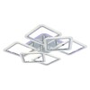 Миниатюра фото потолочная светодиодная люстра profit light 8087/6 chr | 220svet.ru