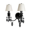 Миниатюра фото бра loft it grace 10203/2w black | 220svet.ru